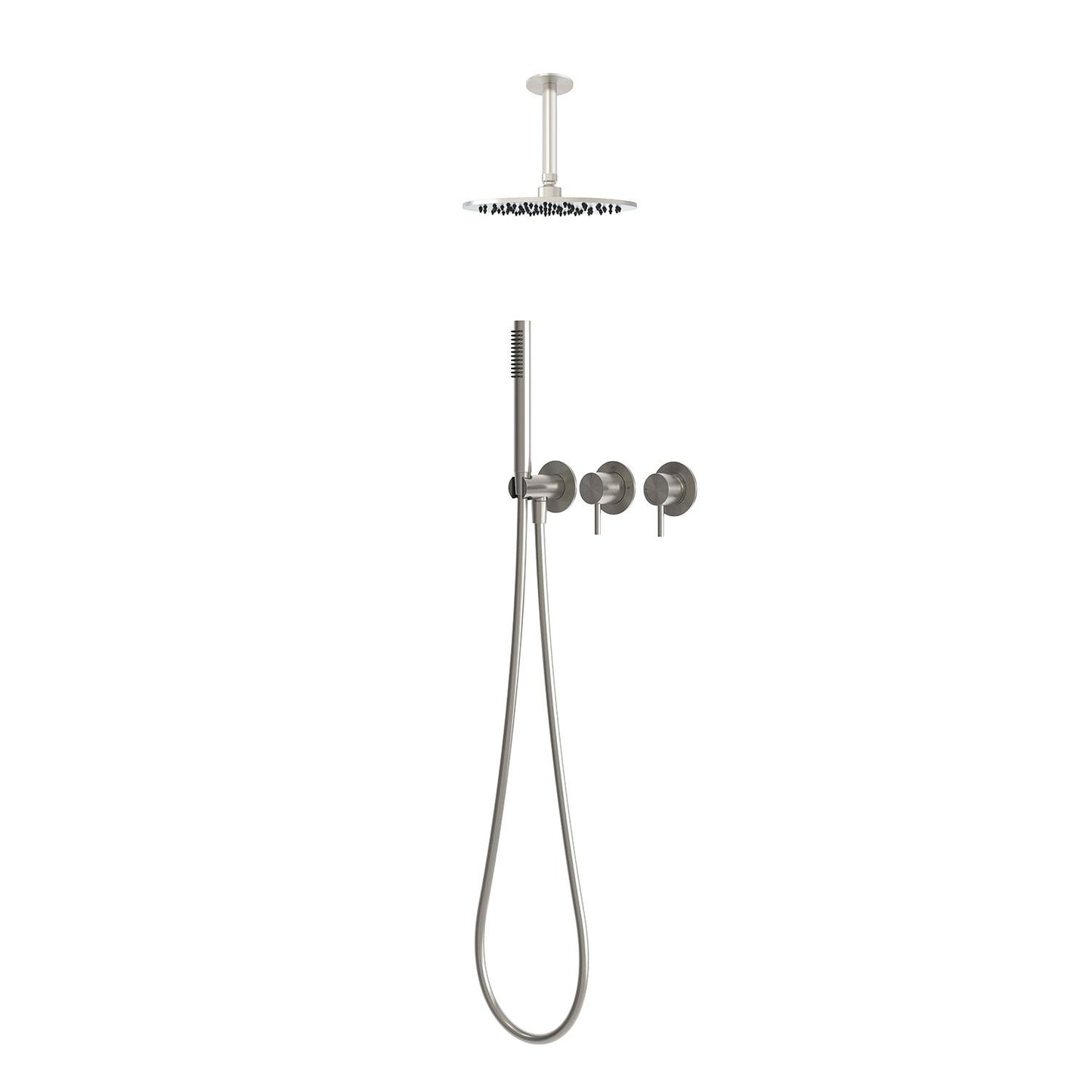 Kit de ducha de techo 25 cm inox: elegancia y calidad, compra ahora