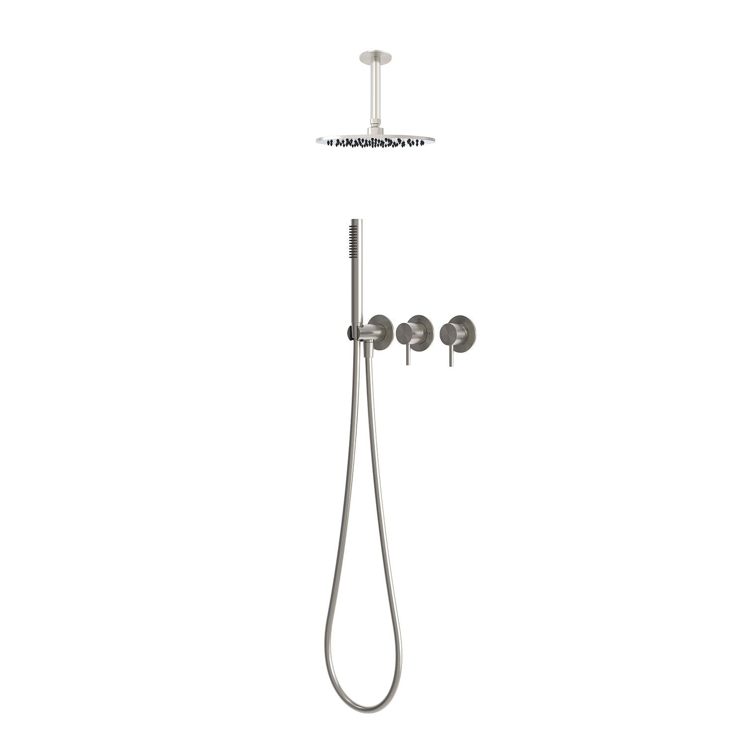 Kit doccia soffitto 25 cm inox eleganza e qualita acquista ora