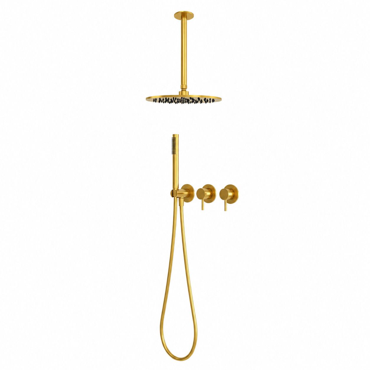 Kit doccia acqua fredda 25 lungo oro