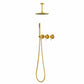 Kit doccia soffitto corto orO 25 cm