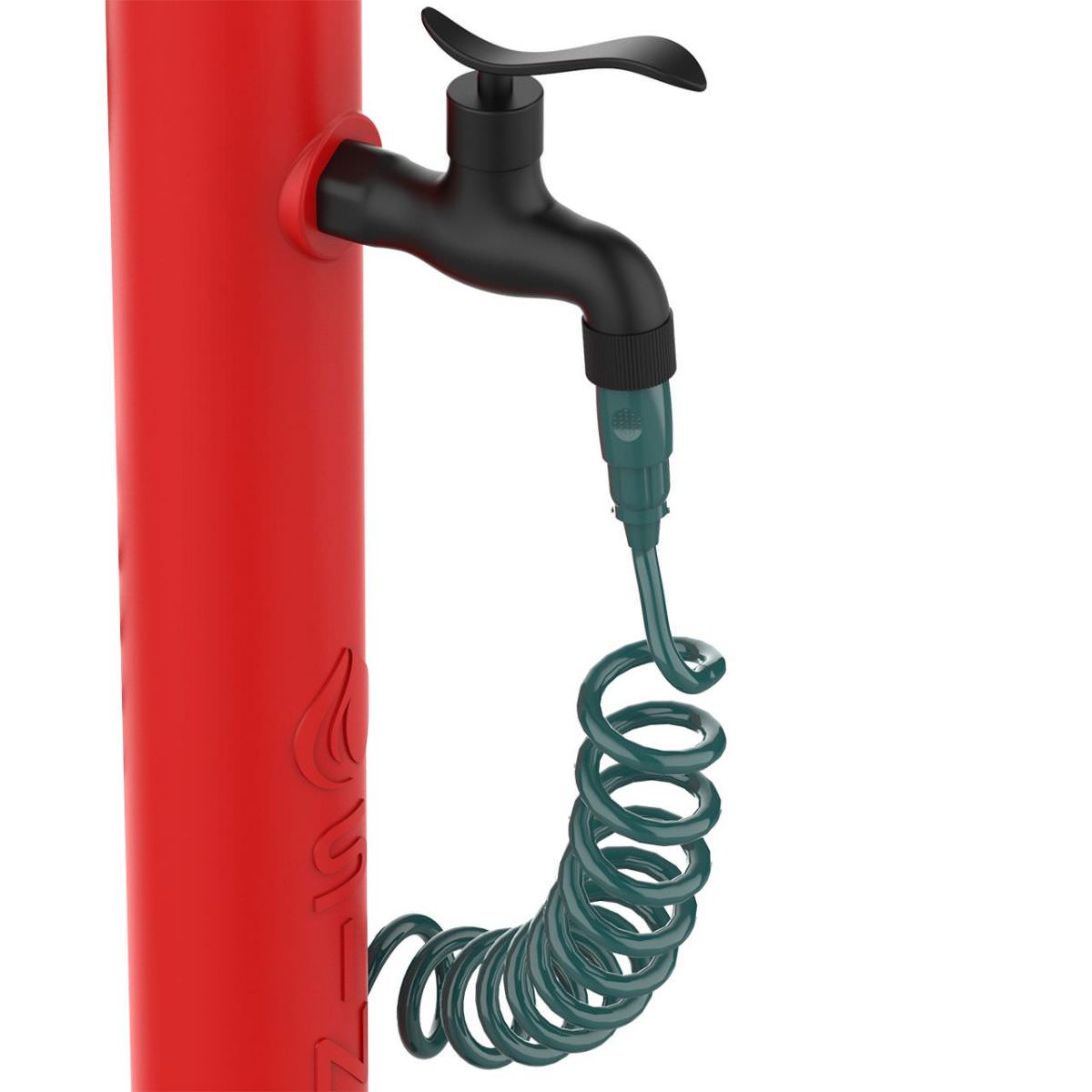 Sined Acqua Pro Fontanella Da Giardino e Secchiello Con Capacita 5 l In Polietilene Rosso