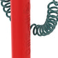 Fontanella da giardino rossa SINED con secchiello e tubo flessibile