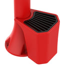 Cambia immagine Fontanella da giardino rossa SINED con secchiello e tubo flessibile 4