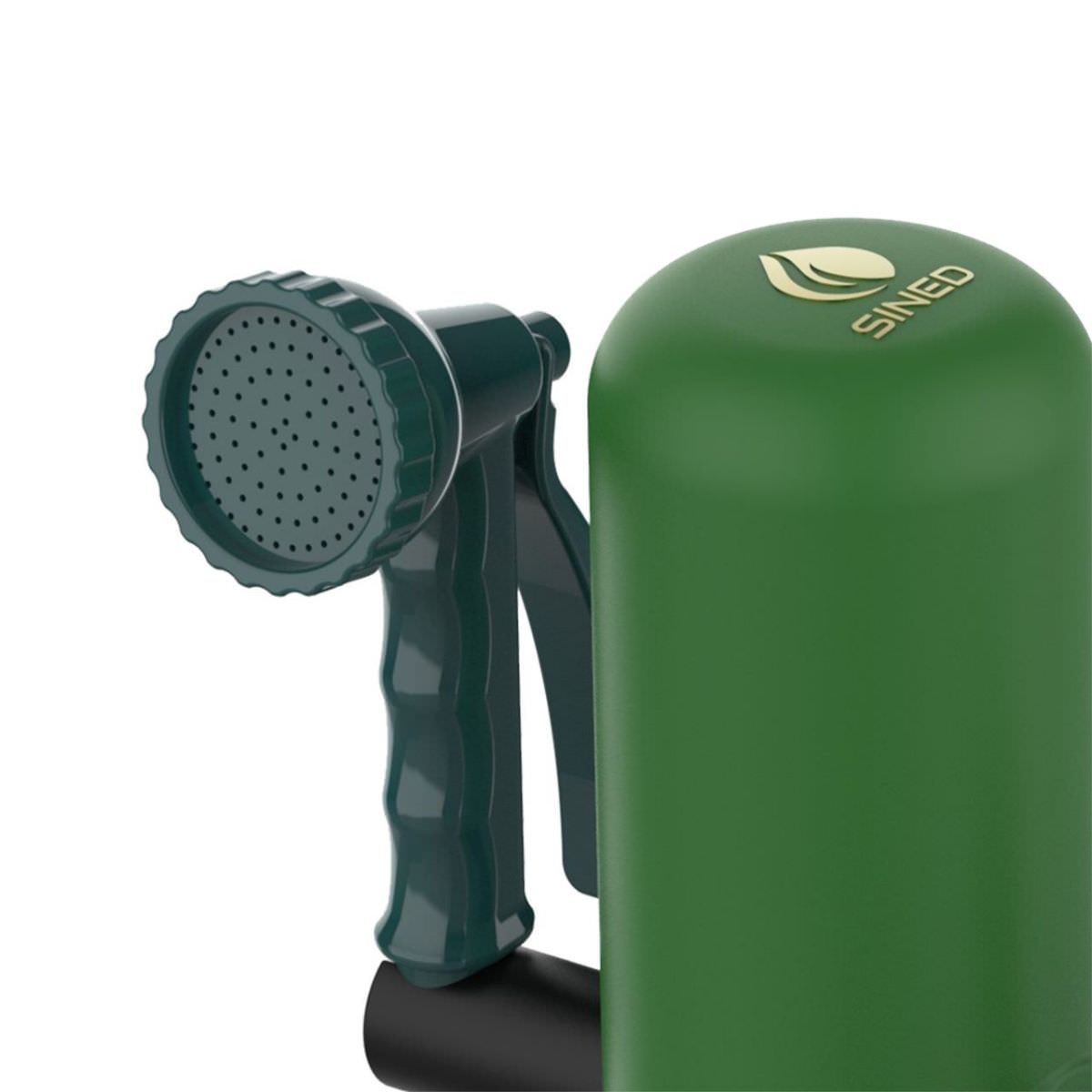 Fontanella da giardino verde SINED con secchiello da 5 litri