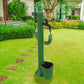 Fontanella da giardino verde SINED con secchiello da 5 litri