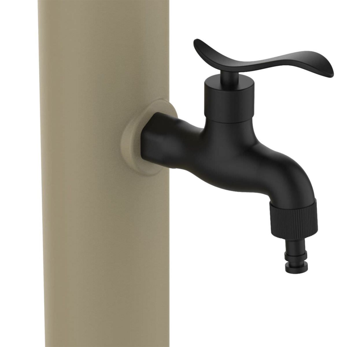 Sined Kit Acqua Kit Composto Da Fontana e Secchiello Da 5 l In Polietilene Tortora