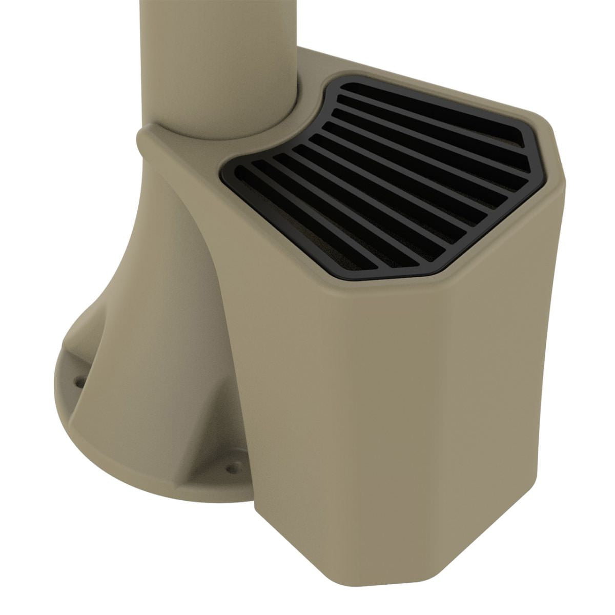 Sined Kit Acqua Kit Composto Da Fontana e Secchiello Da 5 l In Polietilene Tortora