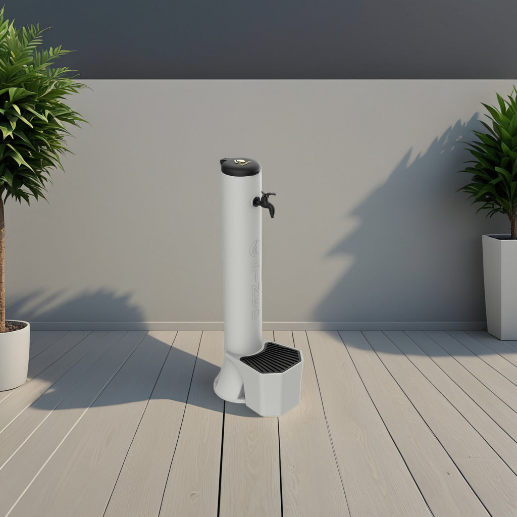 Fontana Tortora Per Esterno Con Secchiello Da 5l Eleganza e Durabilita Per Il Tuo Giardino