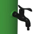 Fontana Verde Per Esterno Sined Tritone Design Elegante Mate