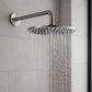 Kit Soffione Inox 30cm Eleganza e Funzionalita per il Tuo Bagno