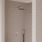 Kit Soffione Inox 30cm Eleganza e Funzionalita per il Tuo Bagno