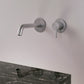 Scopri il kit miscelatore e beccuccio da muro Sined Levante eleganza in inox resistenza e qualita Questo rubinetto da lavandino e la scelta ideale per chi desidera un design moderno e funzionale perfetto per abitazioni e ambienti professionali Inves