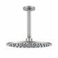 kit soffione soffitto 30 cm inox gun metal eleganza e durata
