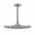 30 cm gun metal stainless steel ceiling shower head kit, elegant and durable