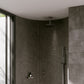 Kit Soffione Soffitto 30 cm Inox Eleganza e Qualita
