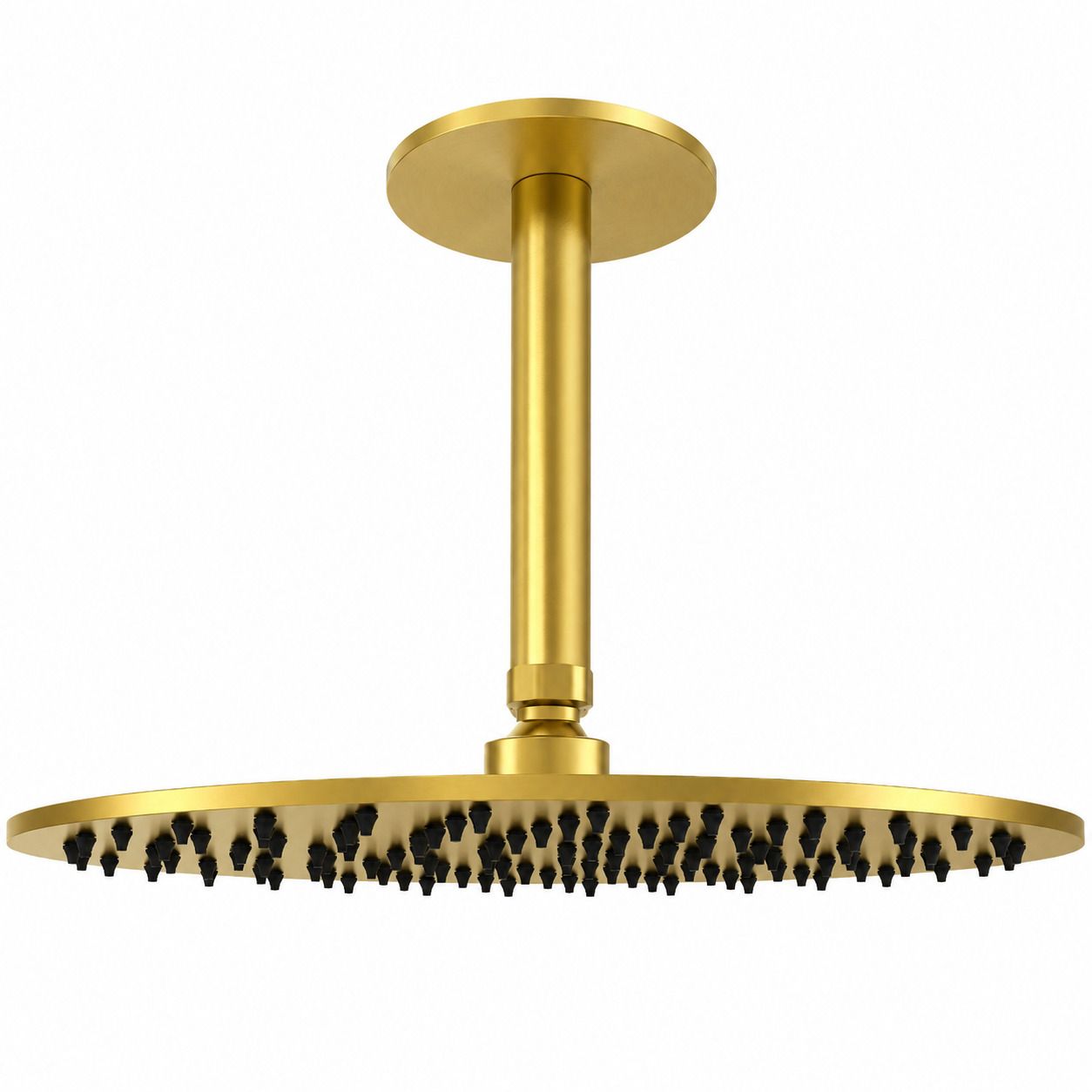 Kit soffione soffitto 30 cm oro eleganza e qualita
