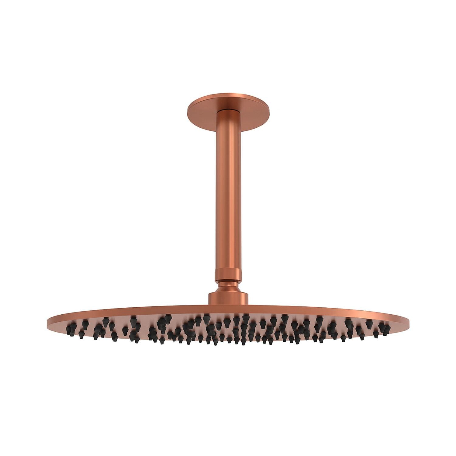 Kit soffione soffitto 30 cm inox eleganza e qualita