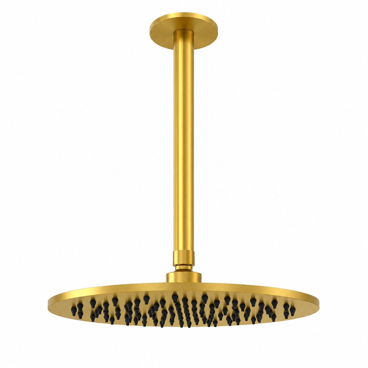 Kit soffione oro 25 cm soffitto eleganza e funzionalita