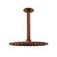 Kit soffione inox 25 cm soffitto eleganza e funzionalita