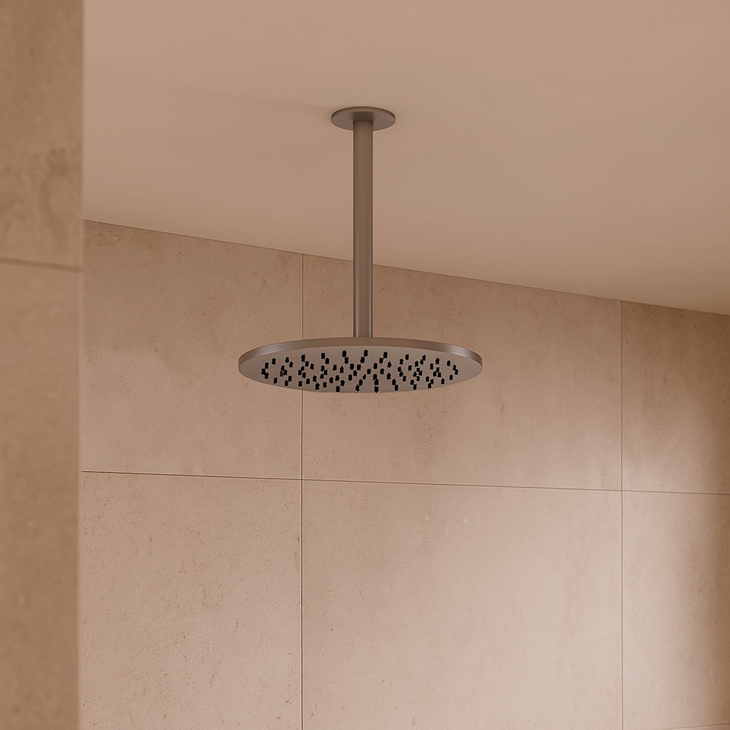 Kit Soffione Inox 30 cm eleganza e qualita per il tuo bagno