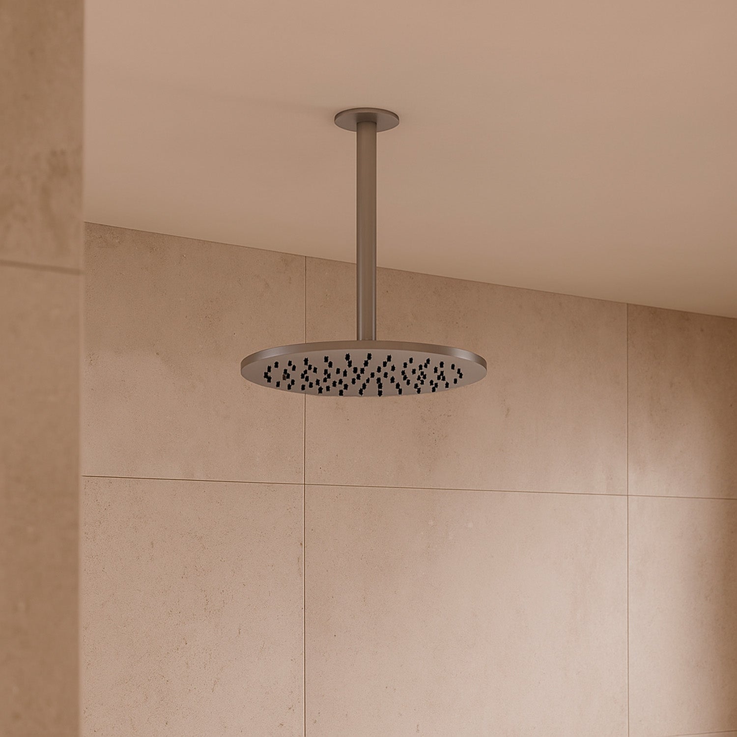 Kit Soffione Inox 30 cm eleganza e qualita per il tuo bagno