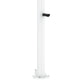 Doccia In Alluminio Bianca Con Soffione Led 3 Getti