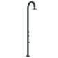 Doccia Grigia In Alluminio Con Soffione Led 3 Getti