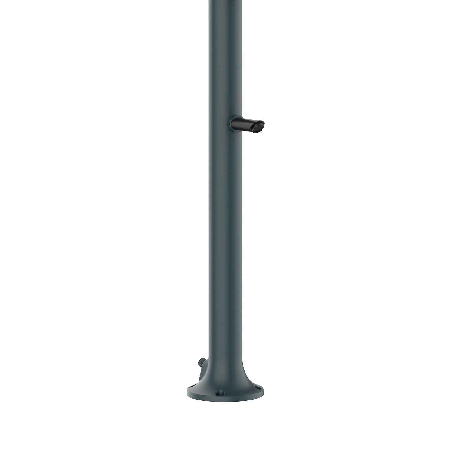 Doccia Grigia In Alluminio Con Soffione Led 3 Getti