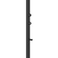Doccia Esterna Led In Alluminio Nera Sined Luna Alu Nera Led