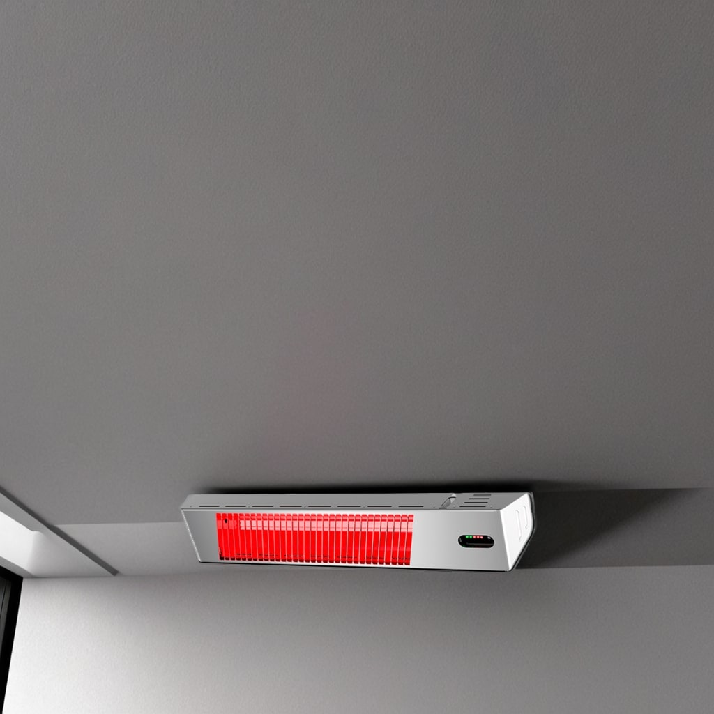 Mpc Malaga 2000w Riscaldatore Smart Per Esterni Elegante