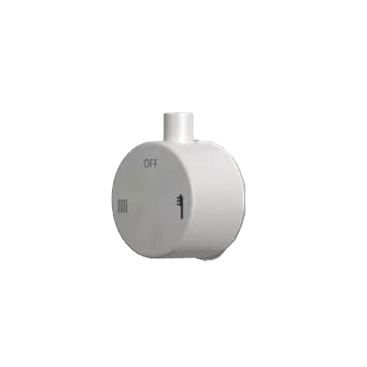 Maniglia inox bianca per docce da giardino eleganza e durata