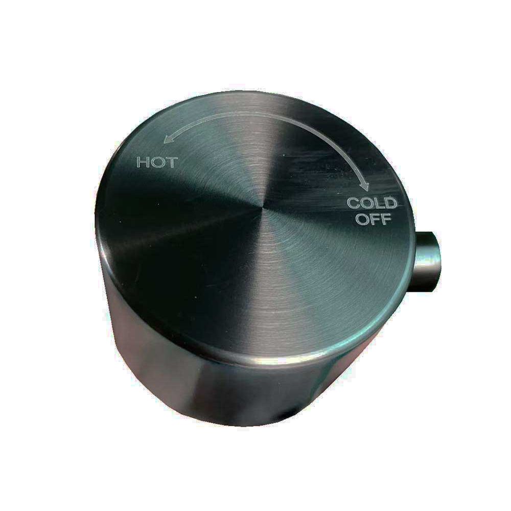 Maniglia Inox Canna Fucile Per Docce Da Giardino Eleganza e Durata