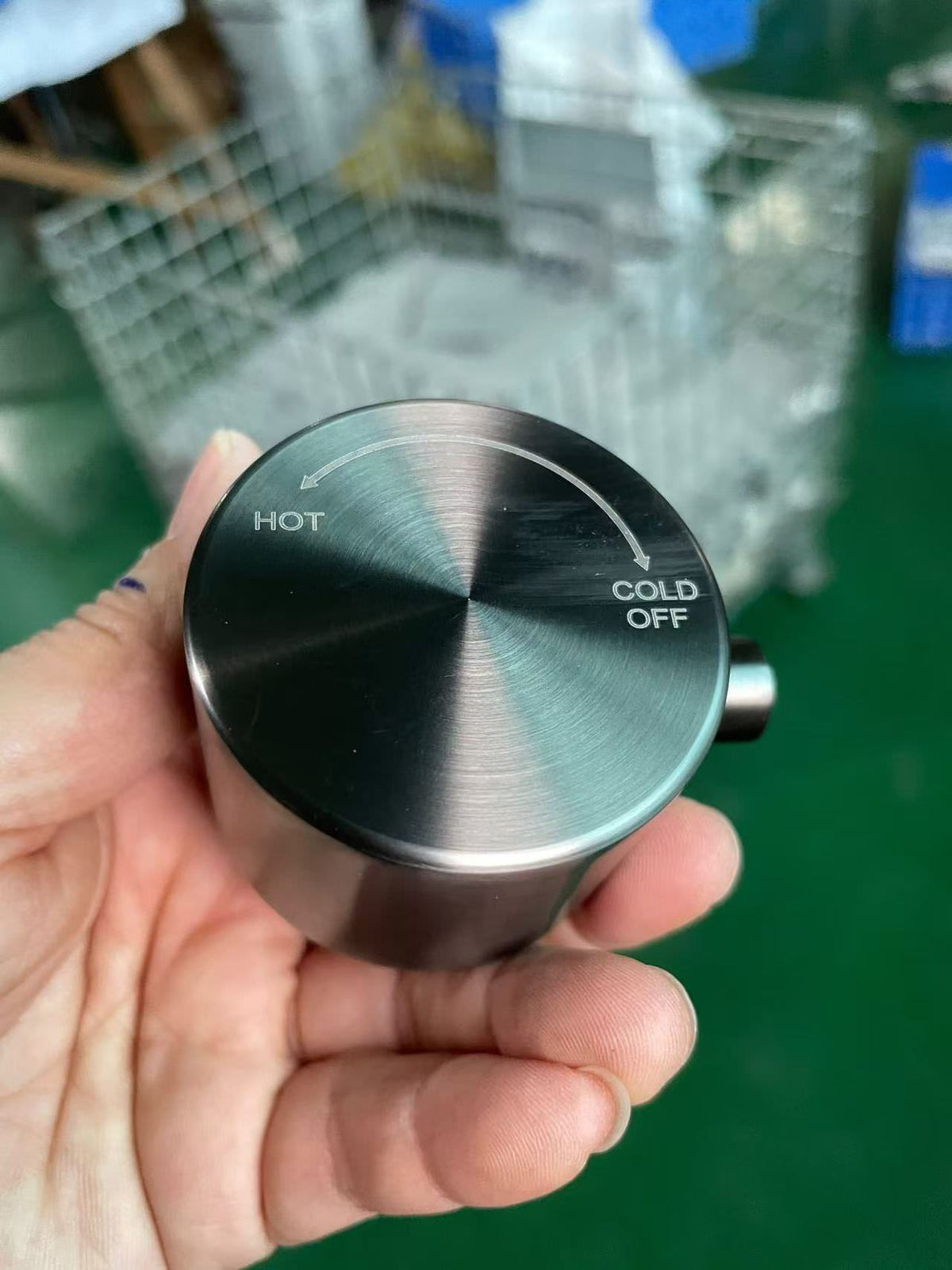 Maniglia Inox Canna Fucile Per Docce Da Giardino Sined