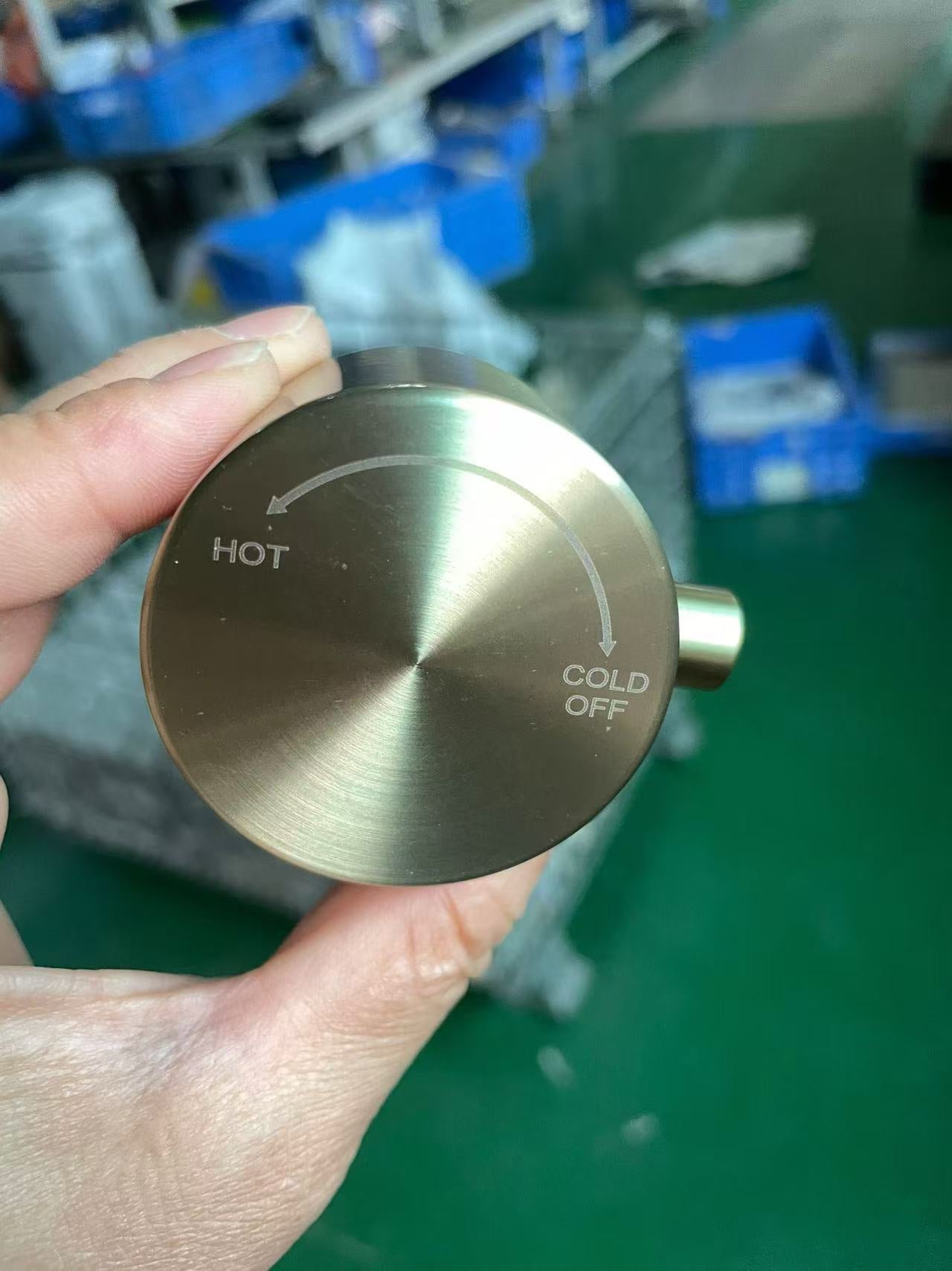 Maniglia Inox Oro Per Doccia Da Giardino Sined Eleganza e Durabilita