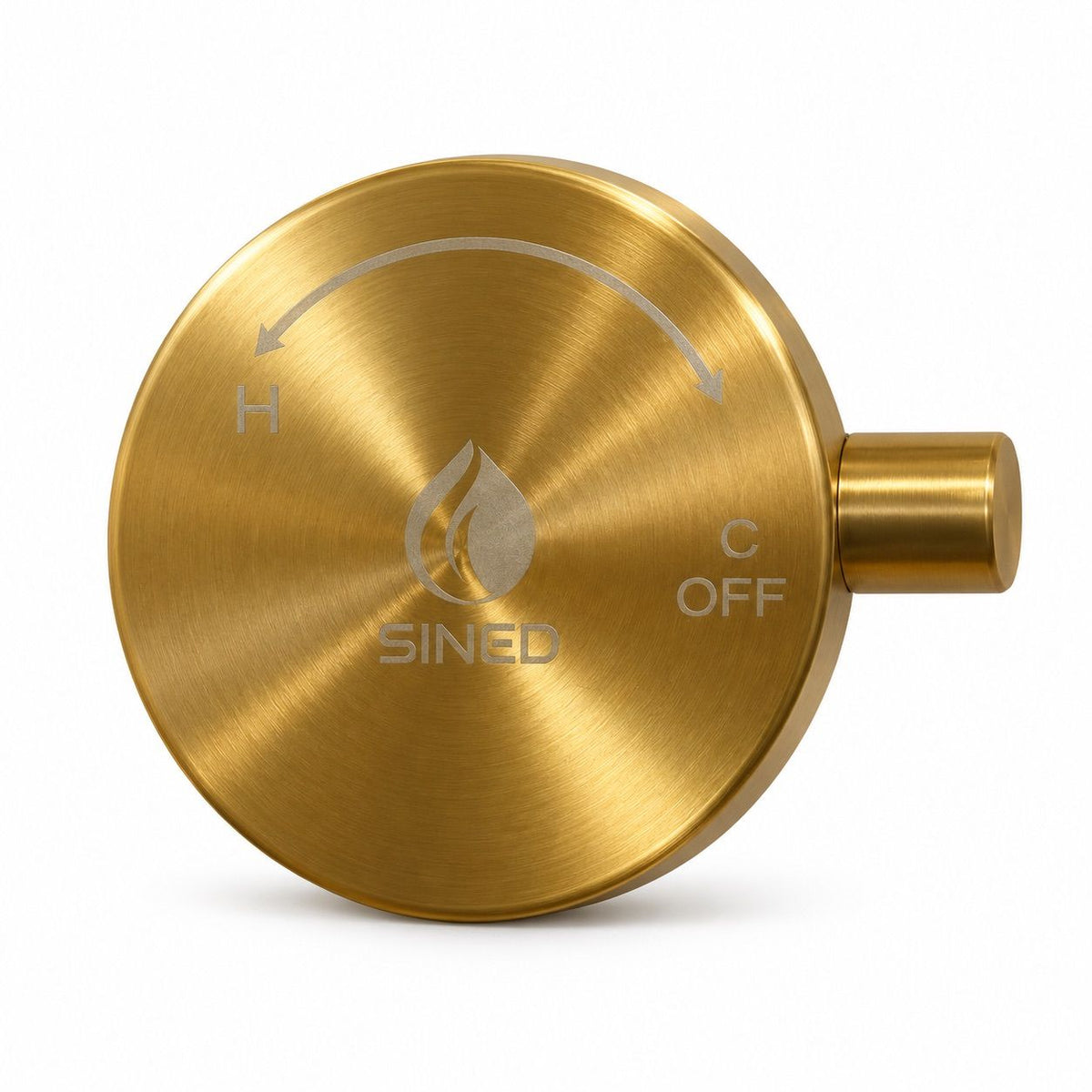Maniglia miscelatore oro Ricambio docce SINED 316L