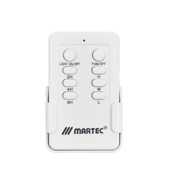 Martec Cruise Ventilatore senza luce con 3 velocità e 3 pale da 142 cm Telecomando, Nero