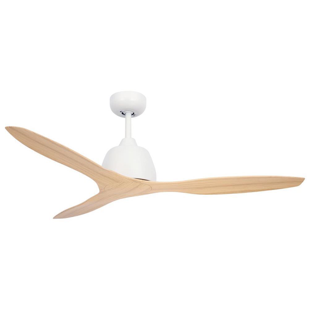 Martec Elite Ventilatore Senza Luce Con 3 Pale Da 122 Cm Molto Silenzioso Bianco Beige