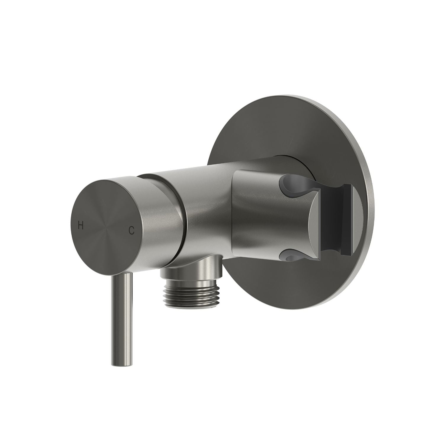 Miscelatore da parete SINED Levante in acciaio inox 316L con finitura PVD canna di fucile ideale per ambienti interni ed esterni Design elegante e resistente perfetto per bagni saune palestre e piscine Acquista ora per un investimento sicuro conse