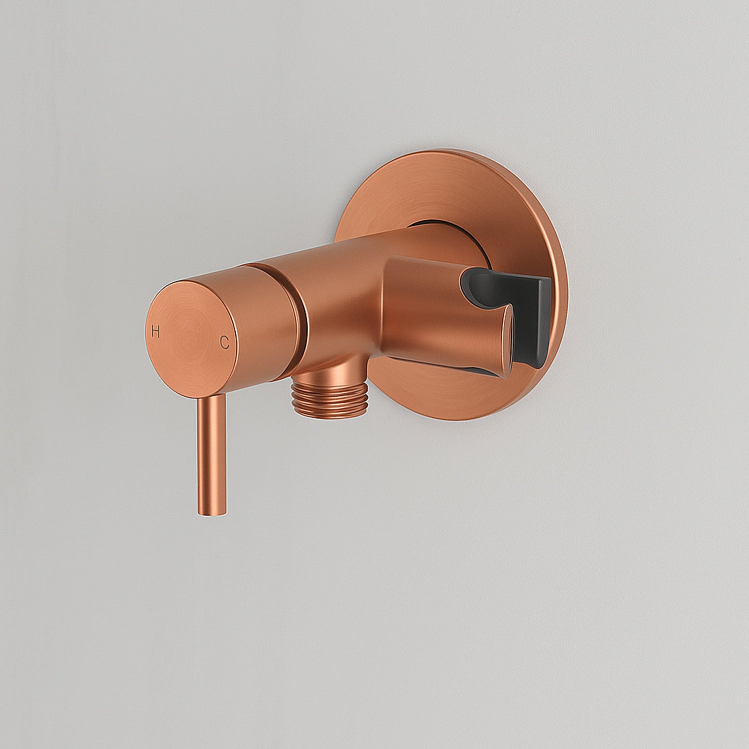 Miscelatore muro Levante oro rosa eleganza e resistenza