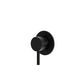 Miscelatore da incasso nero in acciaio inox 316L design elegante e resistente ideale per un bagno moderno e raffinato