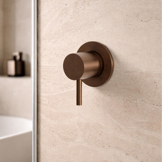 Miscelatore a muro Levante oro rosa eleganza e qualita