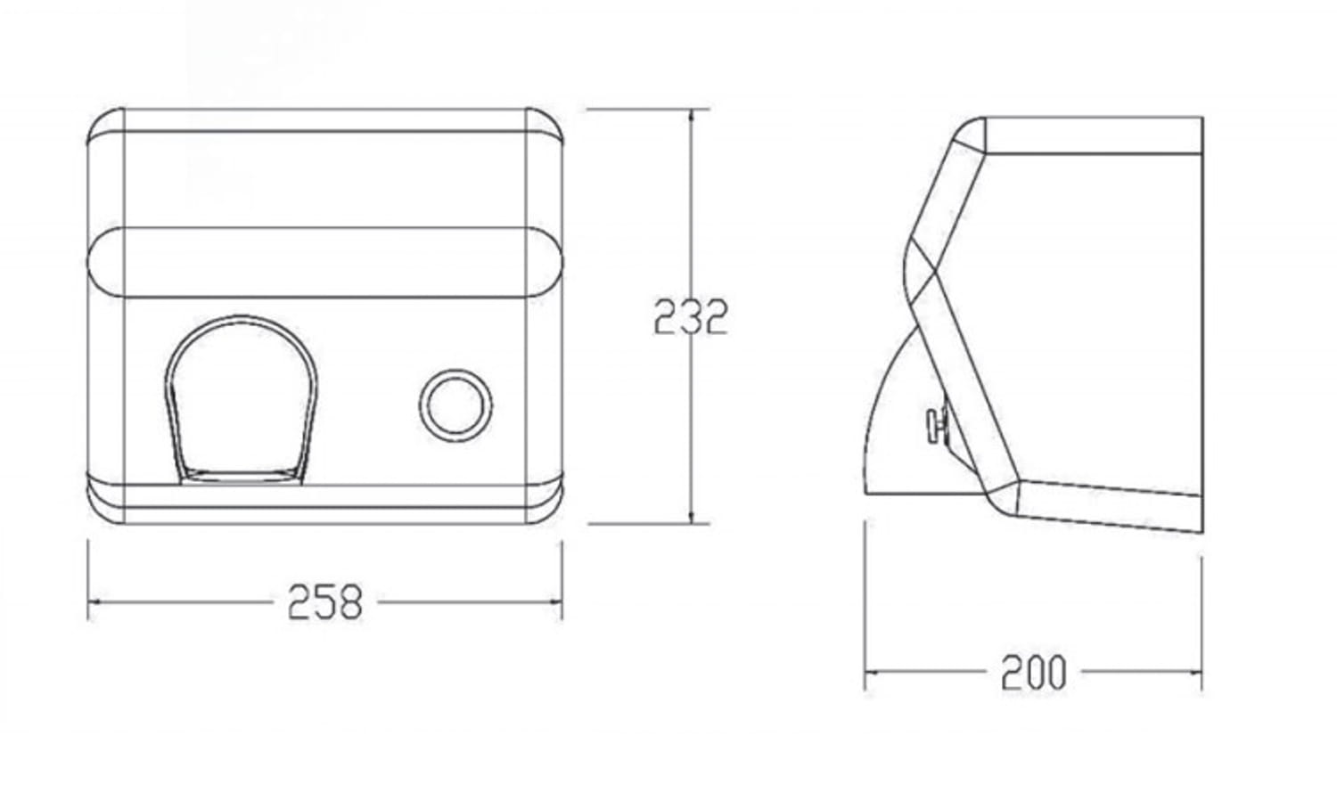 Asciugamani antivandalico Mo-el 725: design elegante, materiali resistenti, ideale per ambienti ad alto traffico. Acquista ora con spedizione veloce e garanzia post-vendita.