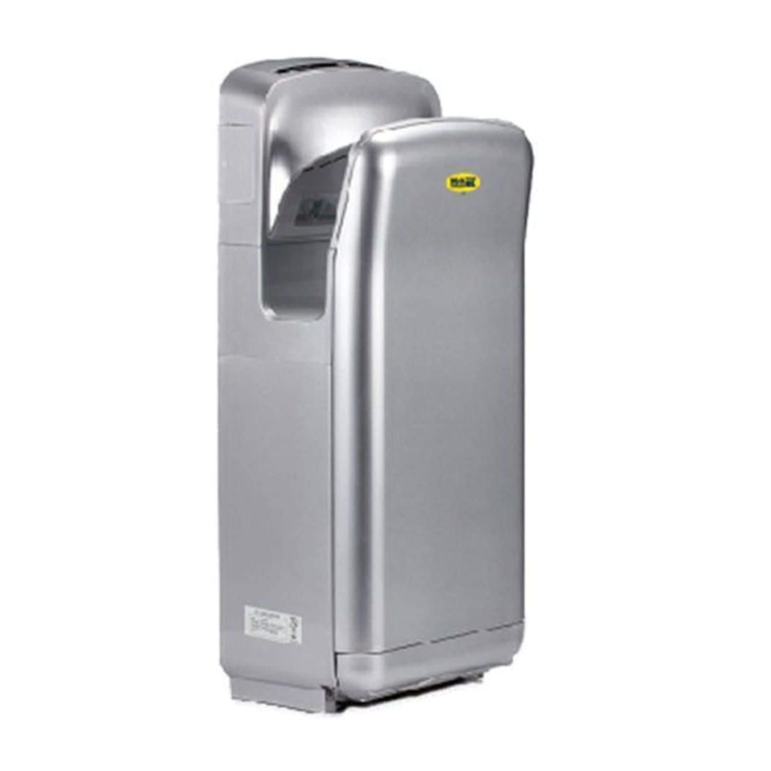 Asciugamani elettrico Moel Twist grigio: design elegante, materiali resistenti, ideale per ambienti pubblici. Acquista ora con spedizione veloce e garanzia!