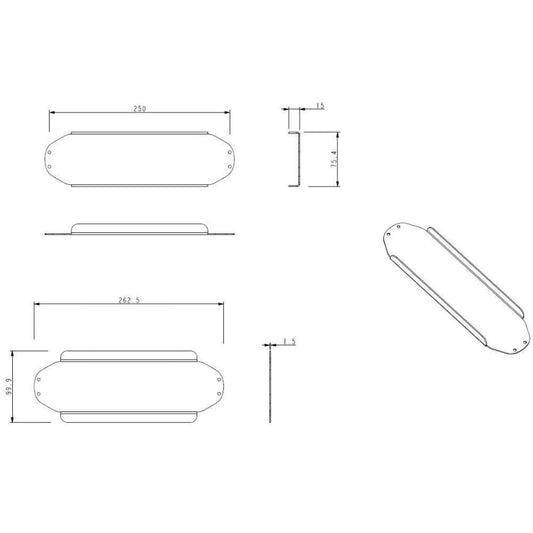 Scopri il supporto lampada infrarossi Moel 7706 design elega
