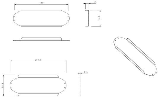 Scopri il supporto lampada infrarossi Moel 7706 design elega