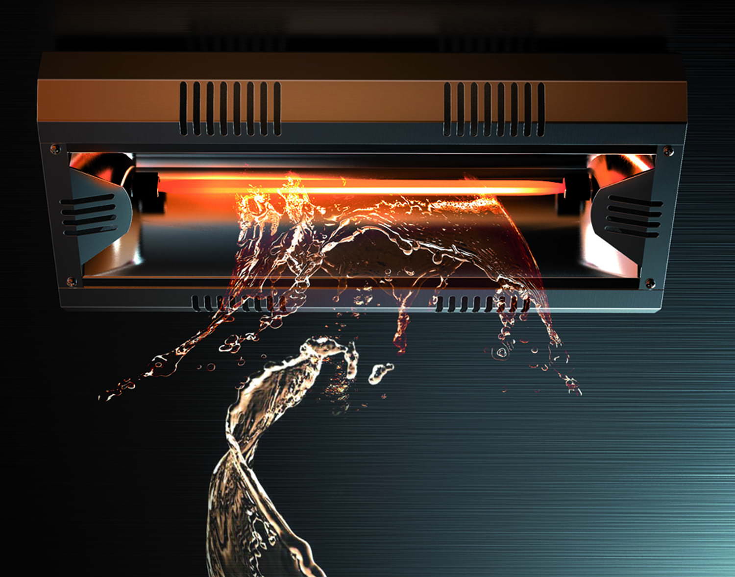 Riscaldatore infrarosso Moel Hathor 2000W: design elegante e alta efficienza per interni ed esterni.