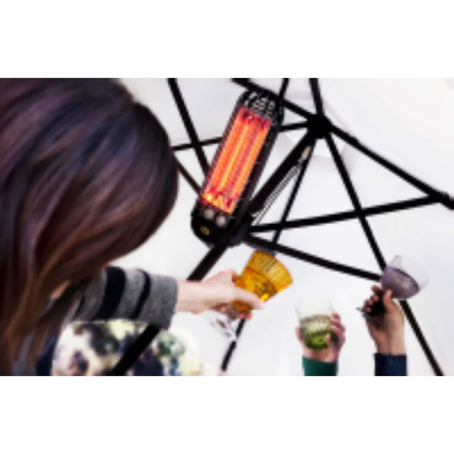 Lampada a infrarossi Lucciola Mo-El 1200W: eleganza e calore immediato