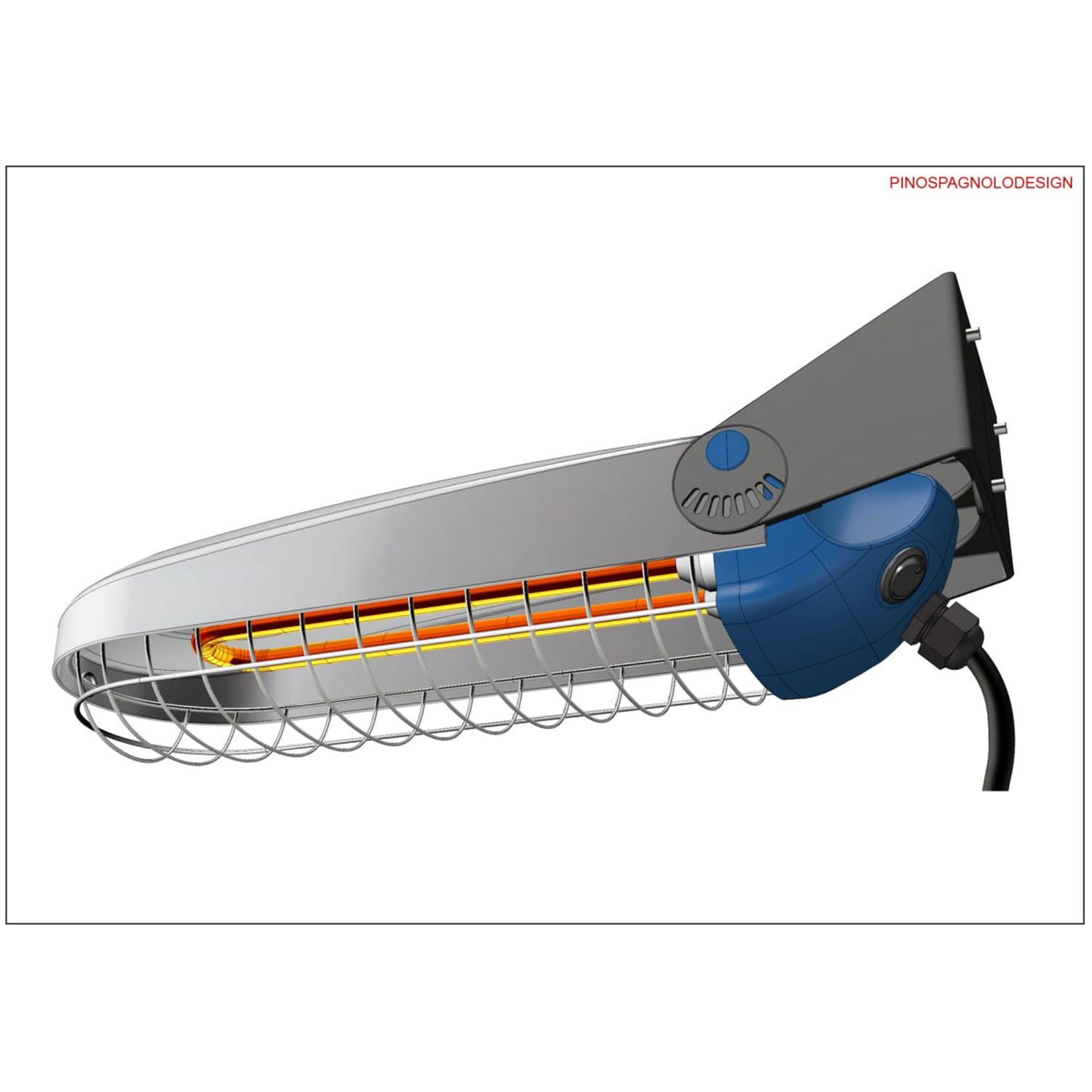 Lampada infrarossi Lucciola 800W: design elegante, calore immediato, acquisto sicuro