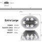Riscaldatore infrarossi moel 9832d: eleganza e calore a casa tua