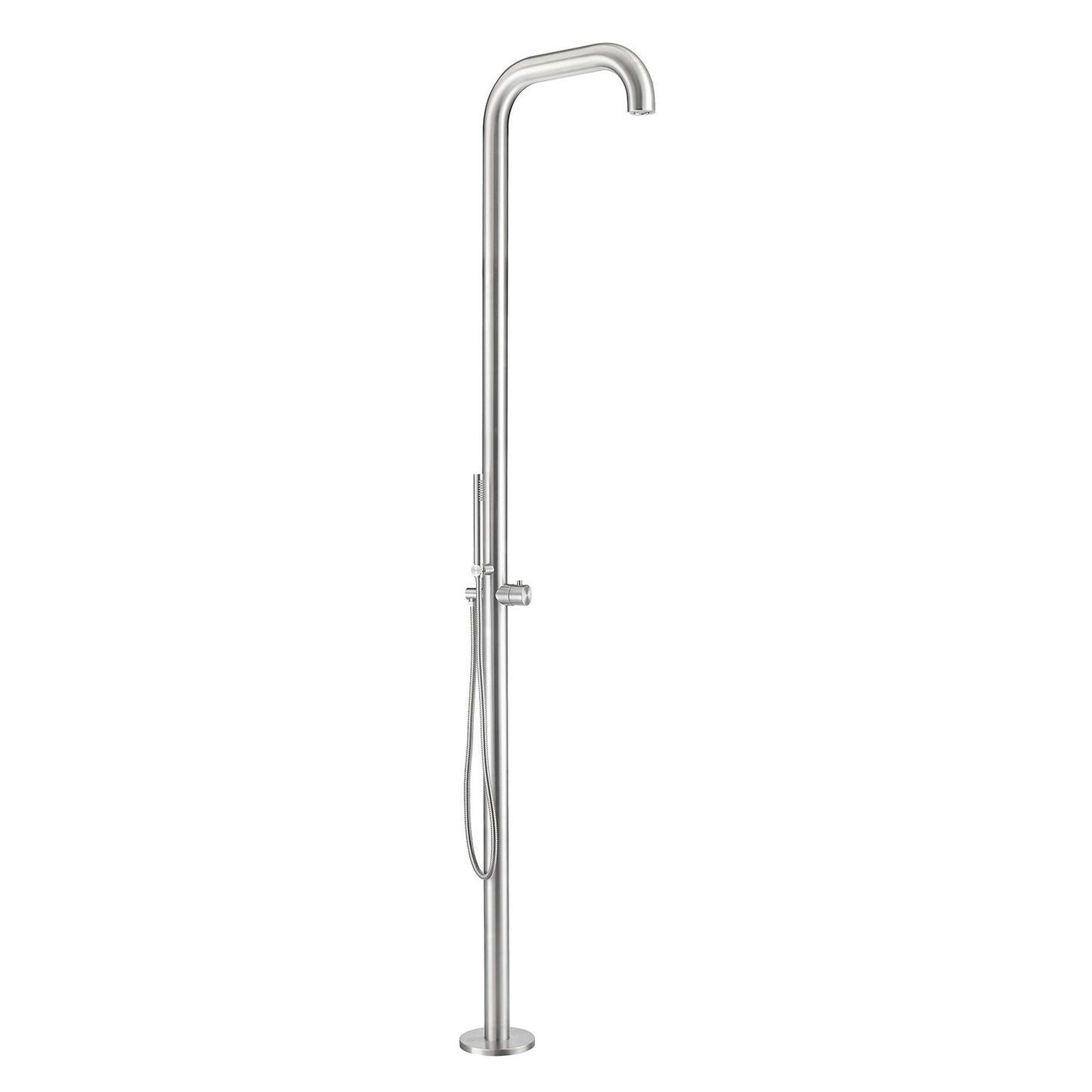 doccia piscina inox 316l mx1017 design elegante e resistente